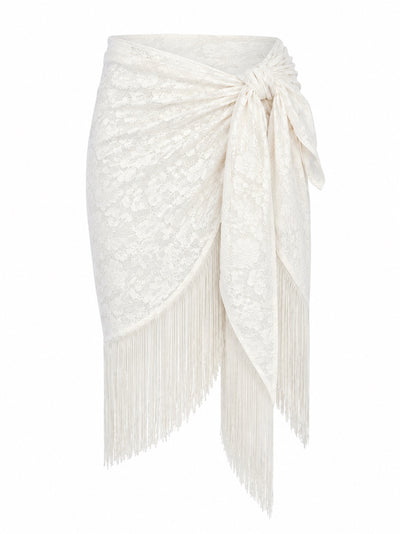 Sume Skirt - Lace Fringe