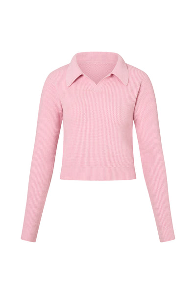 Olia Top - Pink Glaze