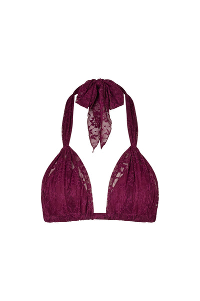 Savage Kiss Top - Midnight Plum