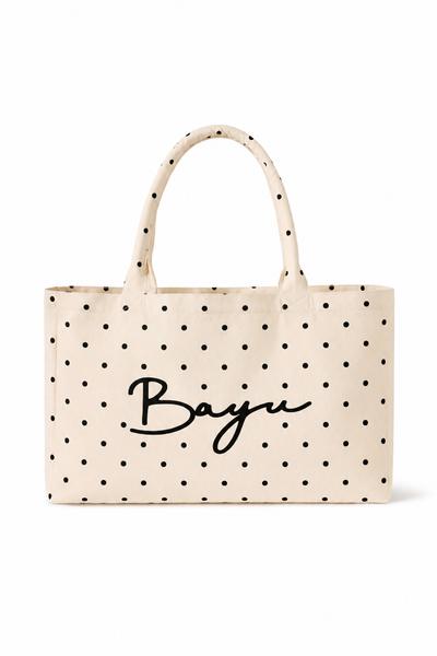 Bayu Tote Bag - Polka