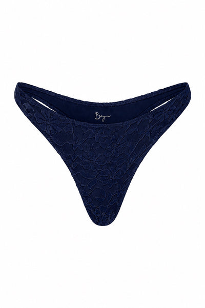 Affair Bottom - Navy Lace