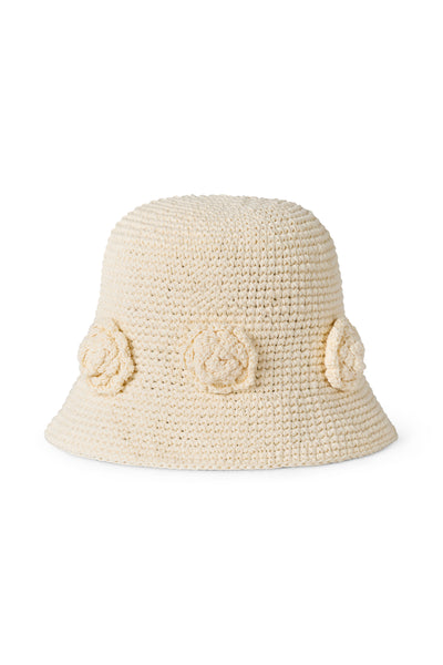 Crochet Hat - Misty Rose