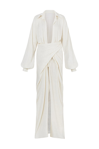 Suay Long Dress - Linen
