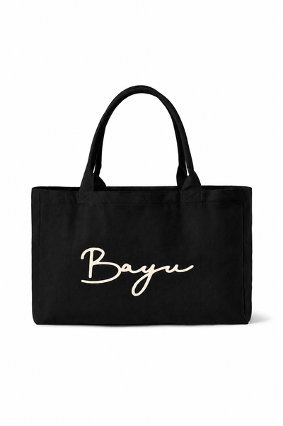 Bayu Tote Bag - Black