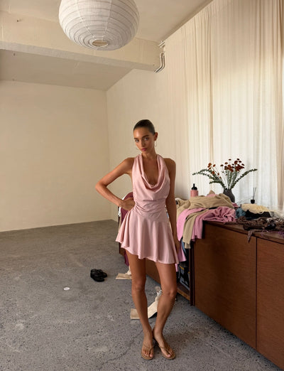 Bahe Dress - Baby Pink